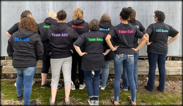 ADC Logo TShirt With Personalized Text - Image 5