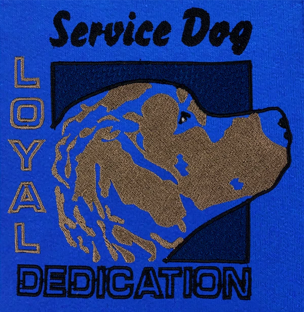 Embroidered Service Dog Hoodies - Image 6