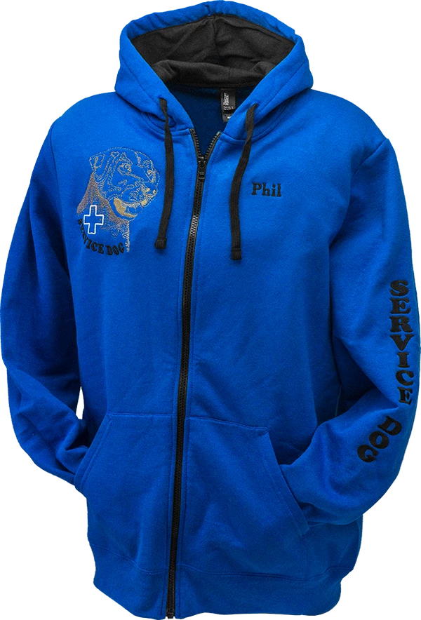 Embroidered Service Dog Hoodies - Image 9