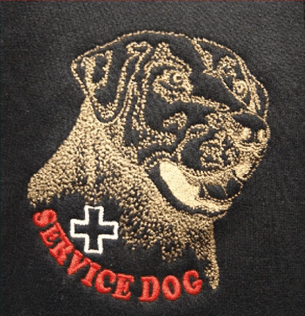 Embroidered Service Dog Hoodies - Image 10