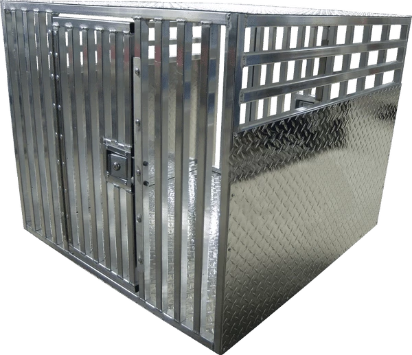 Diamond Tread Aluminum SUV Dog Crate - Image 3