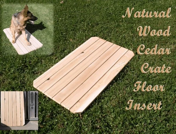 Natural Cedar Crate Floor (for Aluminum Crates) - Image 3
