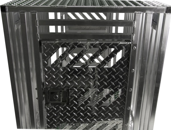 Double Door (Front/Back) Full Vent Dog Crate - Image 10