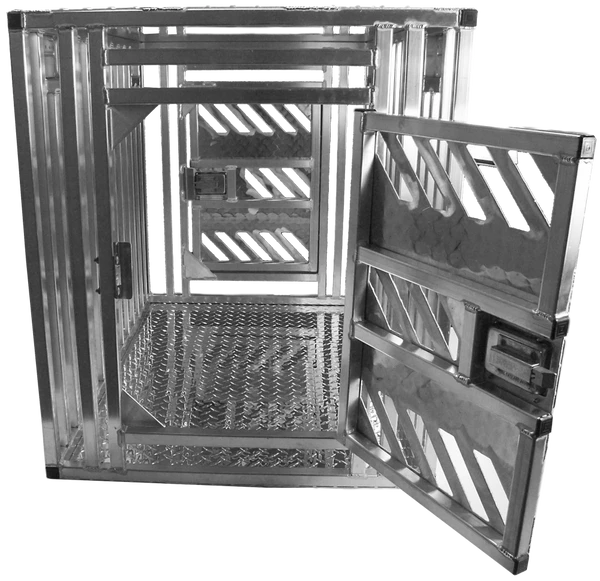 Double Door (Front/Back) Full Vent Dog Crate