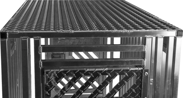 Double Door (Front/Back) Full Vent Dog Crate - Image 3