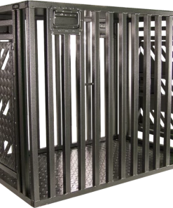 Powder Coated Double Door (Front/Back) Full Vent Dog Crate