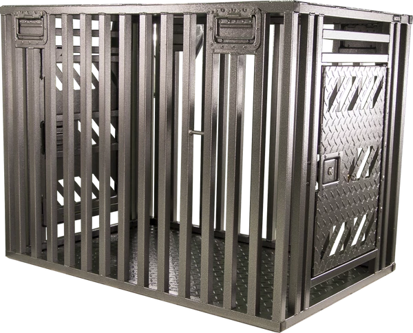 Powder Coated Double Door (Front/Back) Full Vent Dog Crate - Image 2