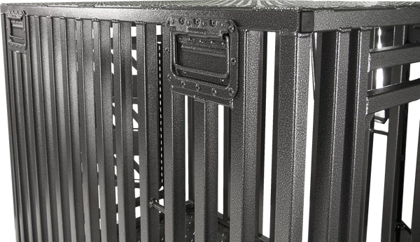 Powder Coated Double Door (Front/Back) Full Vent Dog Crate - Image 8