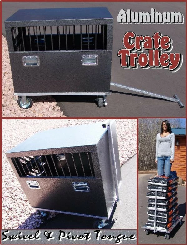 Aluminum Crate Trolley - Image 5
