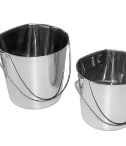 Stainless Steel Flat Sided Pails