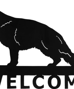 Custom Metal Welcome Sign