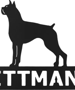 Custom Metal Name Sign