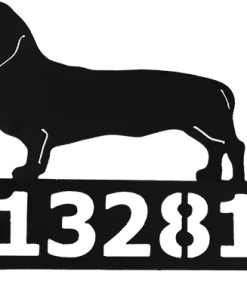 Custom Metal Address Sign