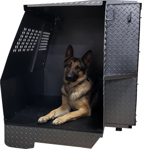 K-9/Prisoner Police Vehicle Transport Insert Ford Interceptor SUV 2020-2022 - Image 8