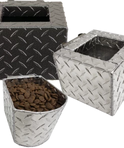 Aluminum Spill Proof Dog Bowls