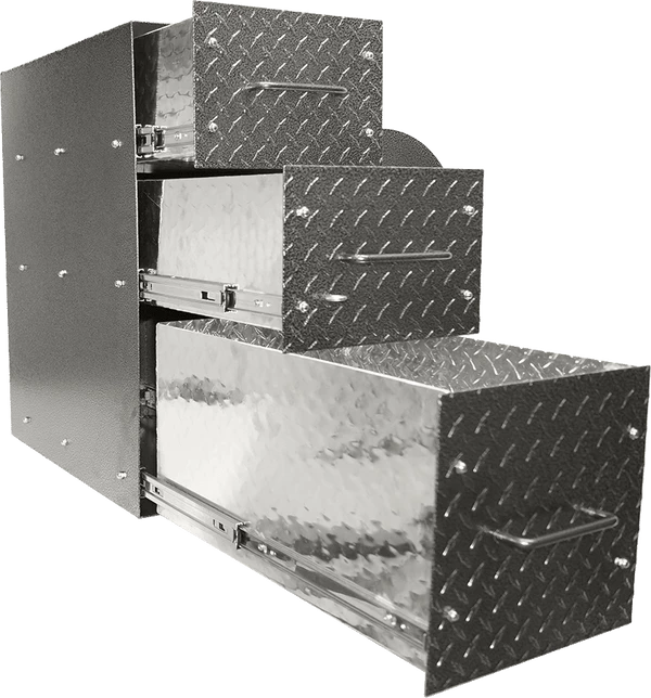 3 Drawer Locking Storage Cabinet - Image 3