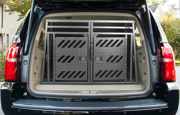 Powder Coated Aluminum 2 Dog Crate - Image 10