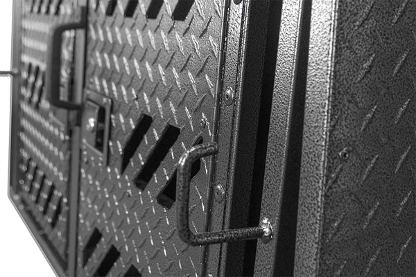 Powder Coated Aluminum 2 Dog Crate - Image 8