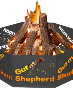 Metal Fire Ring - Tree Ring/Base - Dog Breed Specific