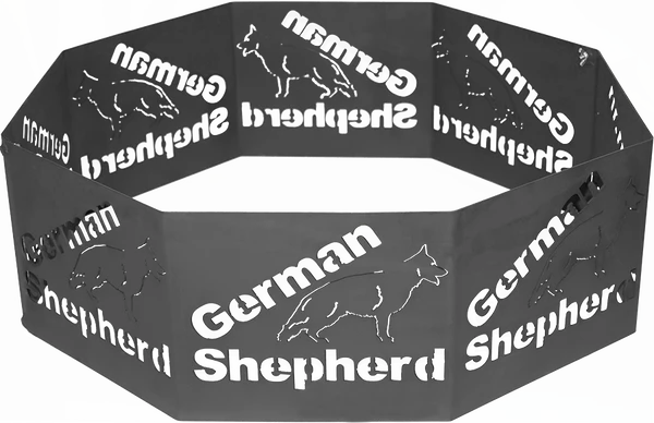 Metal Fire Ring - Tree Ring/Base - Dog Breed Specific - Image 3