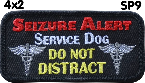 Embroidered Specialty Service Dog Patches - Image 12