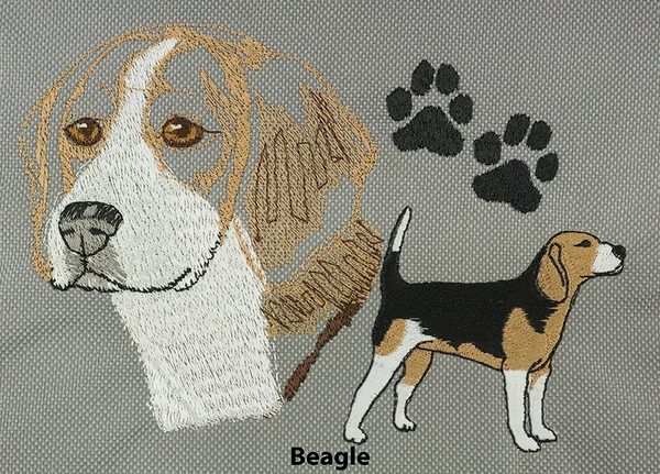 Embroidered Breed Specific Backpack - Image 9