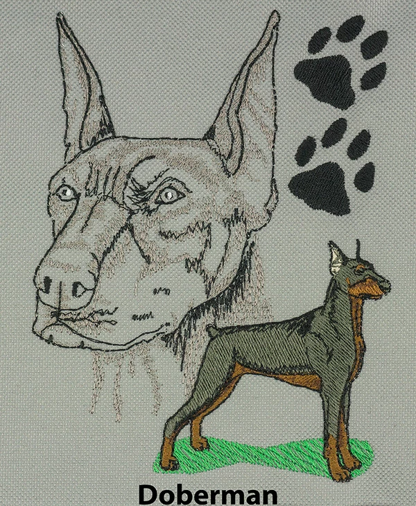 Embroidered Breed Specific Backpack - Image 19