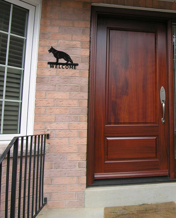 Custom Metal Welcome Sign - Image 2