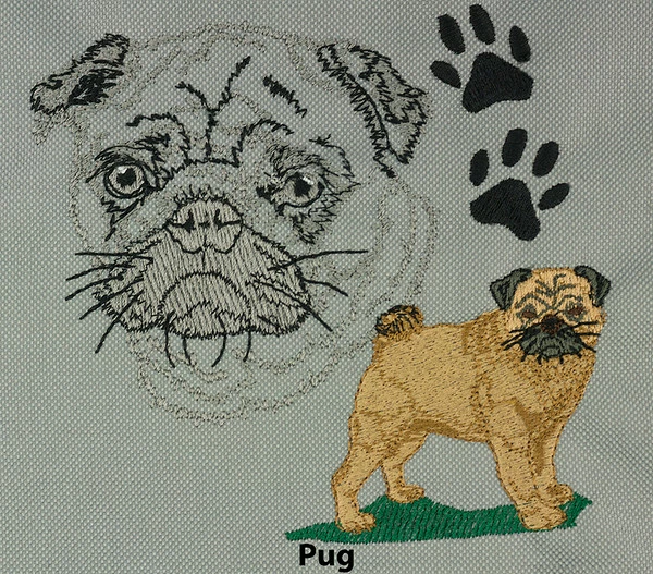 Embroidered Breed Specific Backpack - Image 33