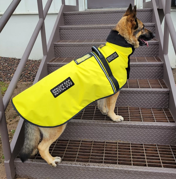 Fleece Lined Raincoat - Image 4