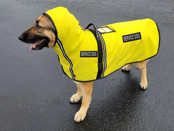 Fleece Lined Raincoat - Image 3